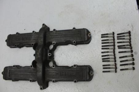 1977 KAWASAKI KZ650C KZ650 ENGINE MOTOR CYLINER HEAD VALVE COVER (LEC45)