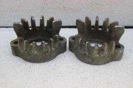 1979 HONDA CB750F SUPER SPORT EXHAUST PIPE JOINT COLLAR PAIR (2) (HB80)