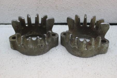 1979 HONDA CB750F SUPER SPORT EXHAUST PIPE JOINT COLLAR PAIR (2) (HB80)