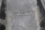 1984 YAMAHA FJ600 SEAT DOUBLE (yts96) 33M *RECOVERED
