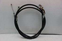1979 HONDA CX500 CUSTOM (#348) THROTTLE CABLE LINE A & B PAIR SET