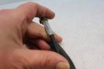 1979 HONDA CX500 CUSTOM (#348) THROTTLE CABLE LINE A & B PAIR SET