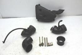 1983 YAMAHA XV750 VIRAGO (#368) AIRBOX AIR INTAKE FILTER HOUSING BOX WITH TUBES