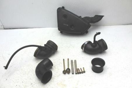 1983 YAMAHA XV750 VIRAGO (#368) AIRBOX AIR INTAKE FILTER HOUSING BOX WITH TUBES