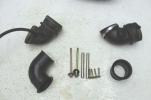 1983 YAMAHA XV750 VIRAGO (#368) AIRBOX AIR INTAKE FILTER HOUSING BOX WITH TUBES