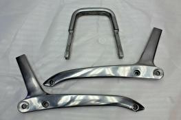 1983 YAMAHA VIRAGO 750 XV750 REAR BACK REST SEAT SISSY BAR (LMU03)