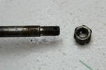 1981 YAMAHA XS400 SPECIAL (#375) FRONT AXLE FRONT WHEEL RIM PIVOT BOLT AXEL