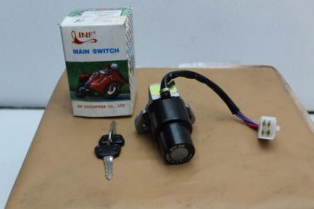 1984 YAMAHA XJ550 1985 FZ750 IGNITION SWITCH W/ KEY INF 12-0046 (YB12)