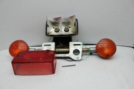 1980 HONDA CB900 CUSTOM (#374) REAR TAIL LIGHT LEFT RIGHT TURN SIGNAL (LMU13)