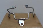 1981 KAWASAKI CSR KZ1000 HEADLIGHT LAMP EARS MOUNT BRACKET (HLEU06)