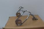 1981 KAWASAKI CSR KZ1000 HEADLIGHT LAMP EARS MOUNT BRACKET (HLEU06)