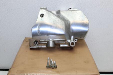 1979 HONDA CB750F CB750 (#380) LEFT ENGINE COVER SPROCKET OIL PUMP COVER