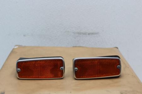 1983 YAMAHA XJ750 MAXIM (#383) LEFT RIGHT FRONT FRAME REFLECTOR