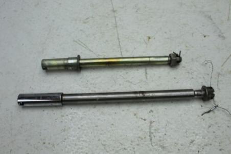 1983 YAMAHA XJ750 MAXIM (#383) FRONT REAR AXLE WHEEL PIVOT BOLT NUT