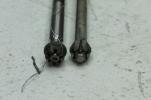 1983 YAMAHA XJ750 MAXIM (#383) FRONT REAR AXLE WHEEL PIVOT BOLT NUT