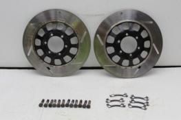1983 YAMAHA XJ750 MAXIM (#383) LEFT RIGHT FRONT BRAKE ROTOR DISC