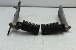 1981 KAWASAKI KZ750 LTD (#385) LEFT RIGHT REAR FOOT REST PEG STEP