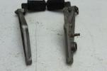 1981 KAWASAKI KZ750 LTD (#385) LEFT RIGHT REAR FOOT REST PEG STEP