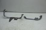 1986 YAMAHA XV700 VIRAGO (#387) LEFT RIGHT FRONT FOOT REST PEG STEP MOUNT