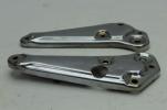 1982 SUZUKI GS450T GS450 (#395) REAR LEFT RIGHT FOOT BRACKET STAY HOLDER MOUNT