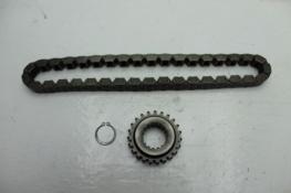 1974 KAWASAKI KZ400 (#398) PRIMARY GEAR SPROCKET DRIVE CHAIN 