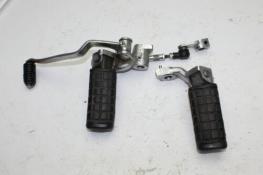 1983 YAMAHA XJ750 MAXIM LEFT RIGHT FRONT FOOT REST PEG STEP SHIFTER PEDAL (YSM01