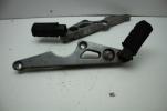 1980 YAMAHA XS1100 (#400) LEFT RIGHT REAR FOOT REST PEG STEP W/ MOUNT BRACKETS