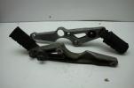1980 YAMAHA XS1100 (#400) LEFT RIGHT REAR FOOT REST PEG STEP W/ MOUNT BRACKETS