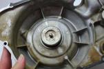 1980 YAMAHA XS1100 (#400) RIGHT COVER, CRANKCASE ENGINE COVER