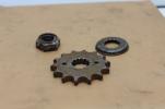 1996 SUZUKI GSX600 KATANA (#403) FRONT DRIVE TRANSMISSION SPROCKET W/ DAMPER