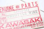 KAWASAKI KZ400 THROTTLE CABLE LINE (TOC190)