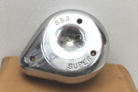 2005 HARLEY DAVIDSON XL1200 CARBURETOR AIR COVER 512807 S & S SUPER (LEC08)