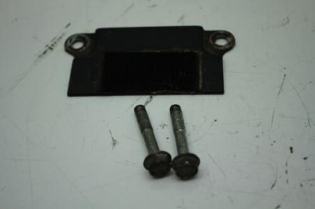 1981 HONDA CB650C CB650 CUSTOM (#404) PLATE, OWNERS MANUAL BRACKET 