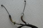 1974 HONDA CB750 K4 (#412) THROTTLE CABLE LINE A AND B 