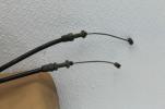1974 HONDA CB750 K4 (#412) THROTTLE CABLE LINE A AND B 