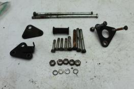 1978 KAWASAKI KZ650 SR (#414) MOTOR MOUNT BOLTS BRACKET