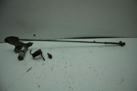 1977 YAMAHA XS360-2D (#413) REAR BACK BRAKE PIVOT SHAFT BRAKE PEDAL ROD
