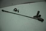 1977 YAMAHA XS360-2D (#413) REAR BACK BRAKE PIVOT SHAFT BRAKE PEDAL ROD
