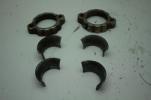1977 YAMAHA XS360-2D (#413) EXHAUST PIPE JOINT COLLAR NUT, RING FLANGE 