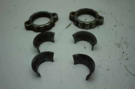 1977 YAMAHA XS360-2D (#413) EXHAUST PIPE JOINT COLLAR NUT, RING FLANGE 