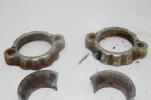 1977 YAMAHA XS360-2D (#413) EXHAUST PIPE JOINT COLLAR NUT, RING FLANGE 