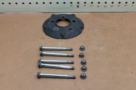1981 HONDA CM400C CM400 CUSTOM (#196) WHEEL HUB CAP DUST COVER ROTOR BOLTS
