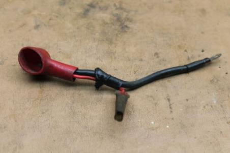1980 KAWASAKI KZ650 (#227) POSITIVE BATTERY CABLE WIRE