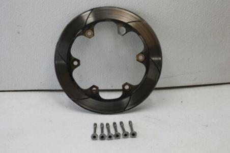 1984 HONDA CB700SC CB700 NIGHTHAWK (#232) LEFT FRONT BRAKE ROTOR DISC 