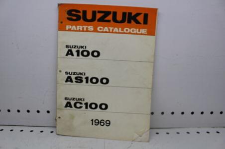 1969 SUZUKI AC100 AS AC 100 PARTS CATALOG SHOP SERVICE REPAIR (SSM)