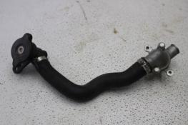 2003 KAWASAKI EX250 NINJA (#270) THERMOSTAT HOUSING W HOSE RADIATOR RESERVOIR