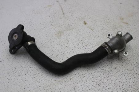 2003 KAWASAKI EX250 NINJA (#270) THERMOSTAT HOUSING W HOSE RADIATOR RESERVOIR