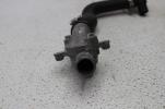 2003 KAWASAKI EX250 NINJA (#270) THERMOSTAT HOUSING W HOSE RADIATOR RESERVOIR