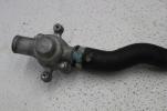 2003 KAWASAKI EX250 NINJA (#270) THERMOSTAT HOUSING W HOSE RADIATOR RESERVOIR