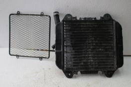 2003 KAWASAKI EX250 NINJA (#270) RADIATOR W FAN SCREEN GRILL 